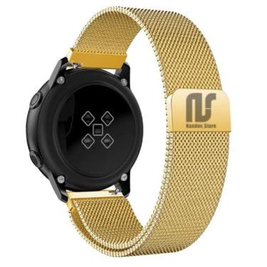 Imagem de Pulseira Nandos-Store compatível com Samsung Galaxy Watch 42mm / Active and Gear S2 (Gold)