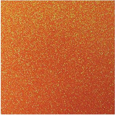 Imagem de Make+ Glitter Placa de Eva Pacote de 5 Unidades, Laranja (Neon), 60 x 40 x 0.20 cm