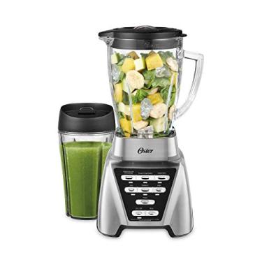 Imagem de Oster Blender | Pro 1200 with Glass Jar, 24-Ounce Smoothie Cup, Brushed Nickel