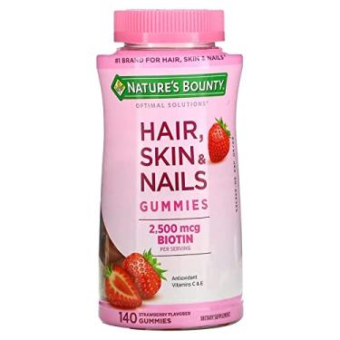 Imagem de Natures Bounty Hair Skin and Nails Gummies 140 gomas