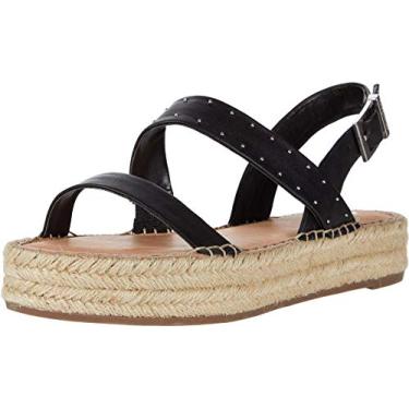 Imagem de CHARLES BY CHARLES DAVID Sandália plataforma feminina, Preto, 7.5