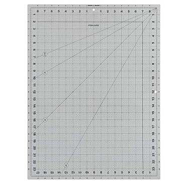Imagem de Fiskars Tapete de corte artesanal – DIY (45,72 cm x 60,96 cm), 45,72 cm x 60,96 cm, cinza