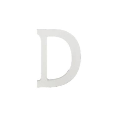 Imagem de Letra Decorativa em MDF – Letra D