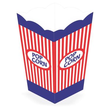 Imagem de Caixa de Pipoca Popcorn - 10 Unidades