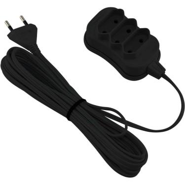 Imagem de Extensao Eletrica Bipolar 5M 3 Entradas