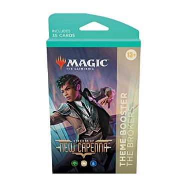 Imagem de Magic: The Gathering - Booster Temático de Ruas de Nova Capenna - Mediadores (verde, branco e azul) | 35 cards, Multicolor