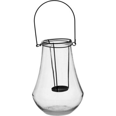 Imagem de VANER LANTERNA 23x16x16cm VIDRO TRANSP