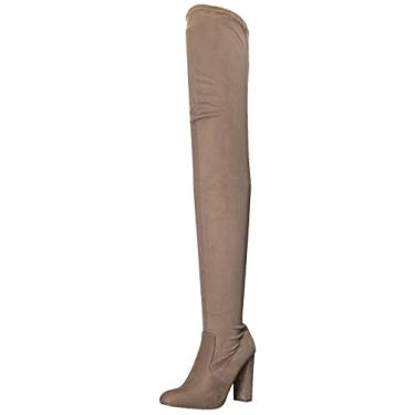 Imagem de Steve Madden Women's Ezra Fashion Boot, Taupe, 7 M US