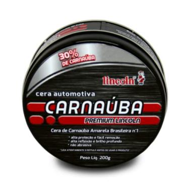 Imagem de Cera de Carnaúba Premium 200g Lincoln