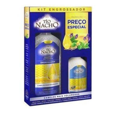 Imagem de Tio Nacho Kit Engrossador Shampoo 415ml +Condicionador 200ml