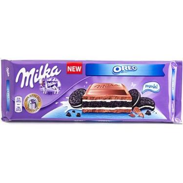Imagem de Chocolate Ao Leite Com Oreo Milka 300G