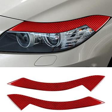 Imagem de JEZOE Decalque adesivo para decoração de sobrancelha de lâmpada para BMW Z4 E89 2009 2010 2011 2012 201 2014 2015 Acessórios para exteriores de carro