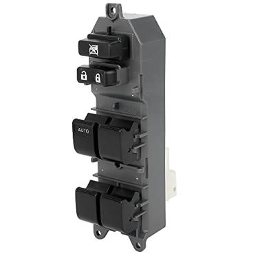 Imagem de X AUTOHAUX 84820-12520 Interruptor de janela da porta elétrica lado esquerdo do motorista para Toyota RAV4 2006-2012