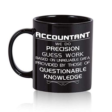 Imagem de Caneca de café de contador. Presente de contador