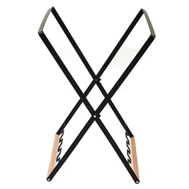 Imagem de Suporte Dobrável para Saco de Lixo, Suporte para Saco de Lixo Preto de Longa Duração e Resistência à Corrosão para Acampamento