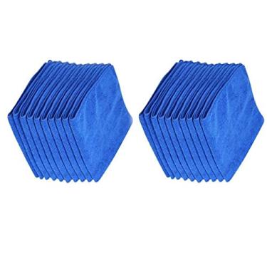 Imagem de MOOKEENONE 20 x panos macios de limpeza de microfibra para limpeza de automóveis toalhas de lavagem para espanador toalha quadrada cuidados limpeza de carro
