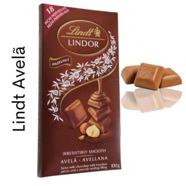 Imagem de Chocolate Importado Lindt Lindor Avelã 8 Unidades De 100G