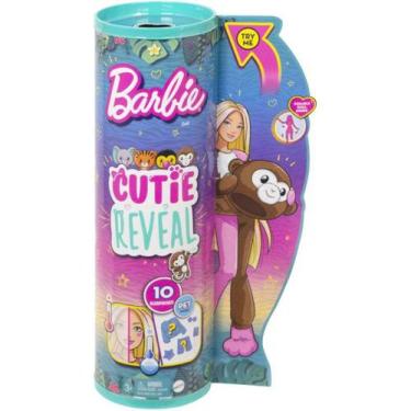 Boneca Barbie Cutie Reveal Camisetas Fofa Ovelha Candy Colors