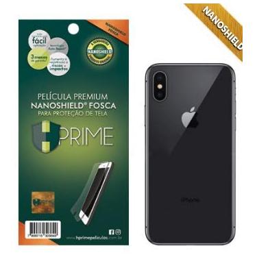 Imagem de Pelicula HPrime NanoShield Fosca para Apple iPhone X/Xs - VERSO, Hprime, Película Protetora de Tela para Celular, Transparente