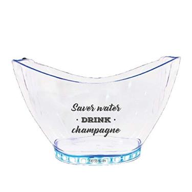 Imagem de Champanheira com Led Personalizada Save Water