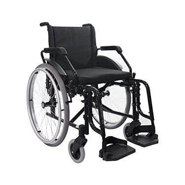 Imagem de Cadeira de Rodas Manual Dobrável em Alumínio modelo Fit - Jaguaribe-40cm