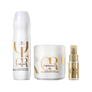 Imagem de Kit Wella Oil Reflections Sh250+ol30+masc150