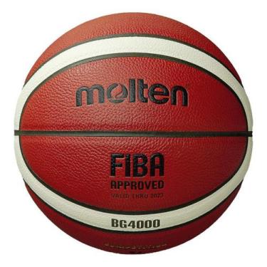 Imagem de Bola De Basquete Molten Bg4000 Microfibra Fiba Laranja - Unissex