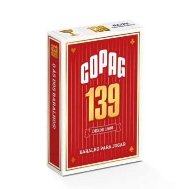 Imagem de Baralho 139 Tradicional Vermelho Naipe Convencional Copag