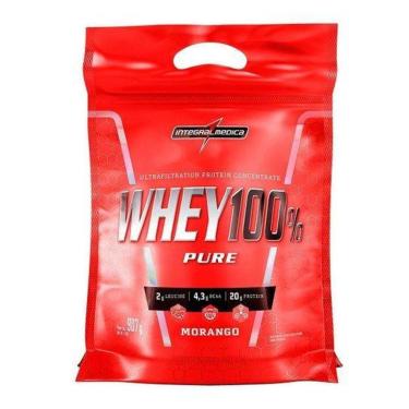 Imagem de Whey Protein 100% Pure Refil 907g, IntegralMedica-Unissex