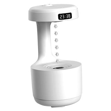 Imagem de NUSITOU Umidificador de 800ml USB Evaporativo Branco com Difusor de Aromas e Controlador de Humidade para Sala de Estar, Quarto e Escritório