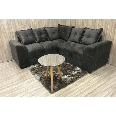 Imagem de Sofá Canto Marrom 603 Belo