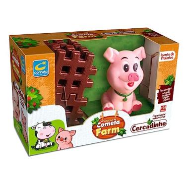 Imagem de Cometa Brinquedos, Cometa Farm Cercadinho, Porquinho, Levemente Perfumado