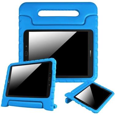 Imagem de Capa Infantil Maleta Compatível Para Samsung Galaxy Tab A6 10.1'' With S Pen P585 P580 2016 AZUL. EVA, Emborrachada, Leve