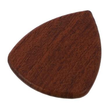 Imagem de Guitarra de Madeira Picks Madeira Bronze Picks Ajustável Guitarra Polegar Pega Protetor de Dedo para Guitarra Elétrica Acústica Bass Bass Banjo Ukulele