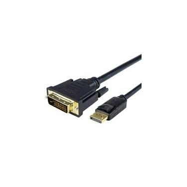 Imagem de Cabo Adaptador Displayport Macho x DVI D Macho MD9, 1.8 Metros - 7728
