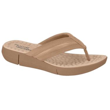 Imagem de Tamanco Feminino Modare 7142.107 Lycra Perola/Verniz Premium