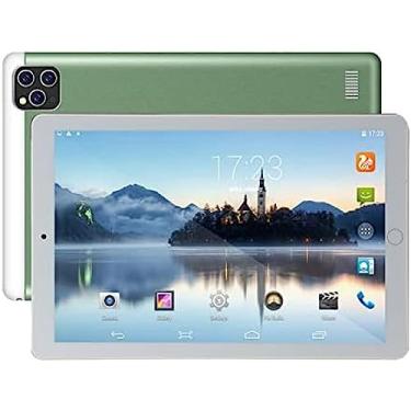 Imagem de Tablet Android De 10 Polegadas, Tablets De Telefone 3G/4G Com Slots Para Cartão SIM Duplo, Processador Quad-Core, Tela Sensível Ao Toque HD, Wi-Fi, Bluetooth, GPS,Verde,Hilarious123