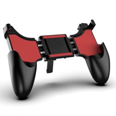 Imagem de Lazmin Joystick de jogo, manípulo, controle dobrável, disparador, disparador, celular, gamepad para PUBG