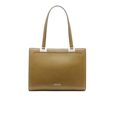 Imagem de Calvin Klein Bolsa Organizacional com Compartimento Triplo Palma, Galho de oliva, One Size