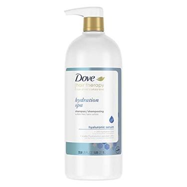 Imagem de Shampoo Dove Hydration Spa para cabelos secos com soro hialu