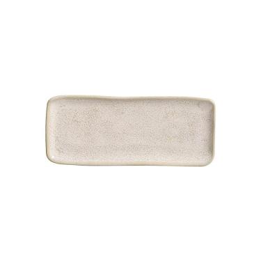 Imagem de Porto Brasil Conjunto com 4 Travessas Retangular Pequena Orgânico Latte 22X9,5cm