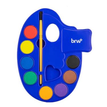 Imagem de Tinta Aquarela Gode 8 Pastilhas + 1 Pincel BRW