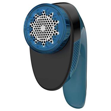 Imagem de Rowenta Removedor de fiapos portátil com altura de barbear ajustável, defuzzador de tecido, tamanho de viagem, azul
