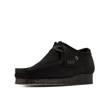 Imagem de Clarks Bota feminina Wallabee Chukka, Camurça preta, 9