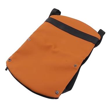 Imagem de Bolsa de ombro, bolsa tiracolo de couro PU elegante e firme amplamente aplicável para adultos e viagens, Marrom