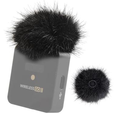 Imagem de YOUSHARES 2 protetores de vento para sistema de canal duplo Rode Wireless Go 2, filtro pop projetado para Go II - acessórios de microfone