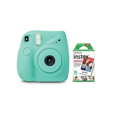 Imagem de FujiFilm Pacote Instax Mini 7+ Seafoam Green (pacote com 10 filmes)