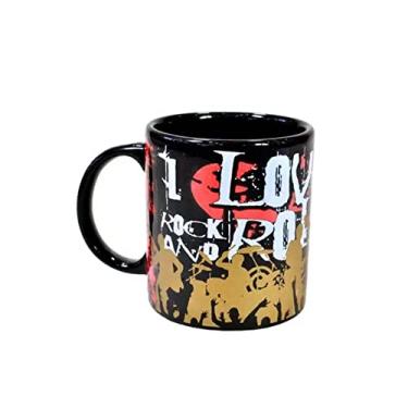 Imagem de Caneca de Cerâmica 300 Ml Banda De Rock in Roll