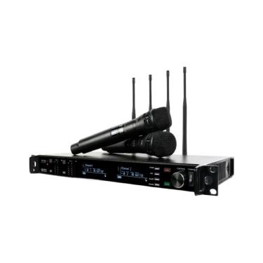 Imagem de Microfone sem Fio Duplo Dylan QS-10 M2 True Diversity