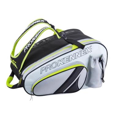 Imagem de Raqueteira Prokennex Cool Padel e Beach Branca Amarela e Preta